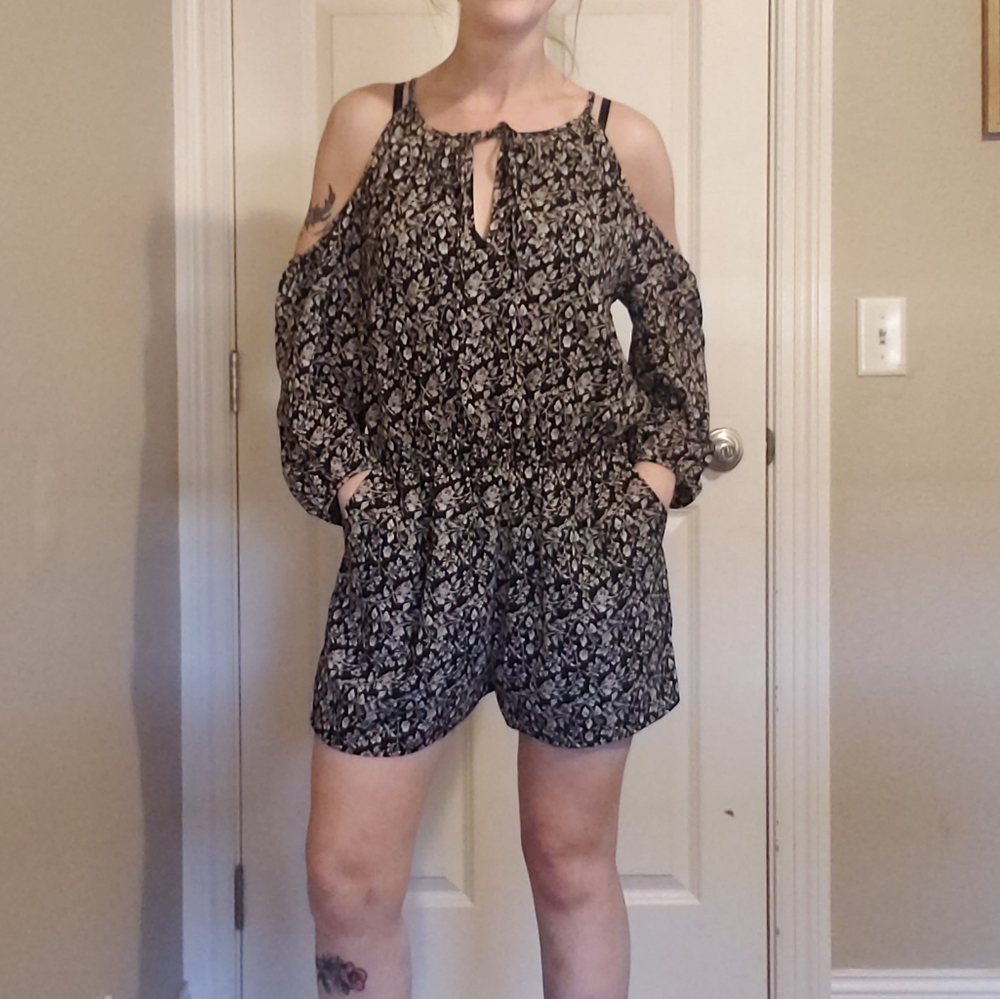 Paisley/Floral Romper